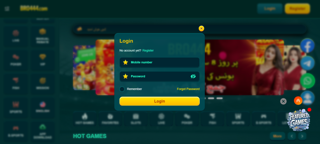 Bro444 Login